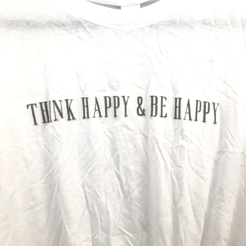 Sweet Soul t-shirt ‘Think Happy & Be Happy’ large